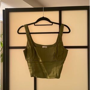 Aritzia Wilfred Shine Bustier